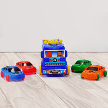 4442 Toy Set Truck With 4 Mini Cars Toy Vehicles For Children