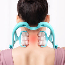 Neck Shoulder Massager Portable Relieving The Back For Men Relieving The Waist Women (1pc)